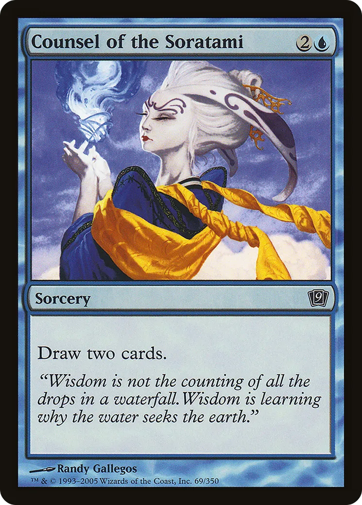 Counsel of the Soratami — Ninth Edition — Magic: The Gathering
