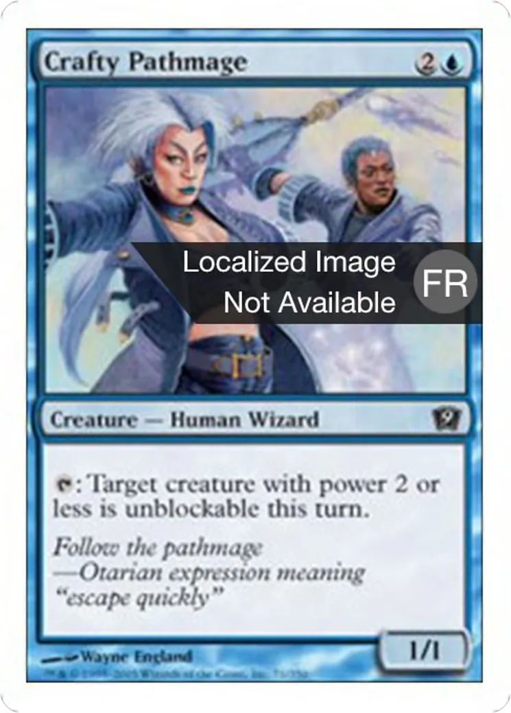 Sentemage astucieuse — Ninth Edition — Magic: The Gathering