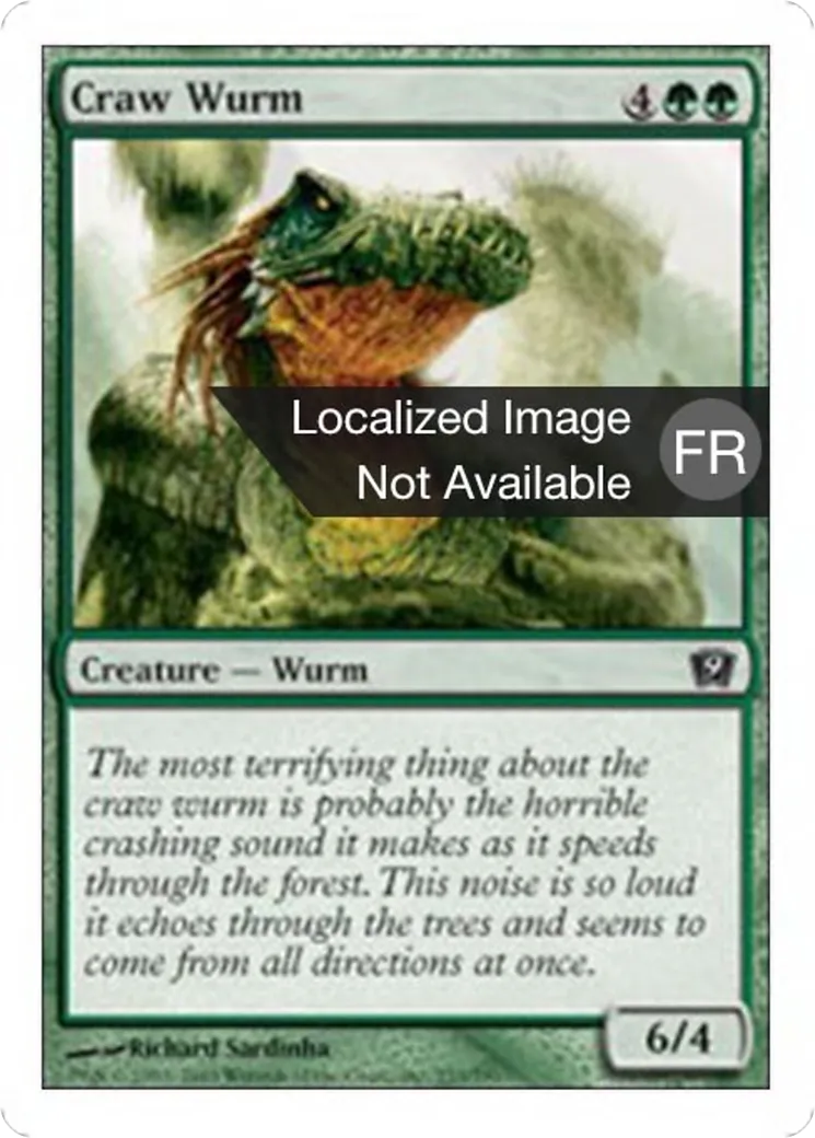 Guivre vorace — Ninth Edition — Magic: The Gathering