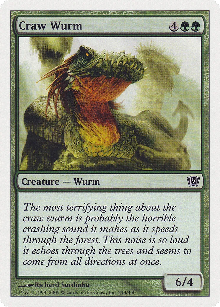Guivre vorace — Ninth Edition — Magic: The Gathering