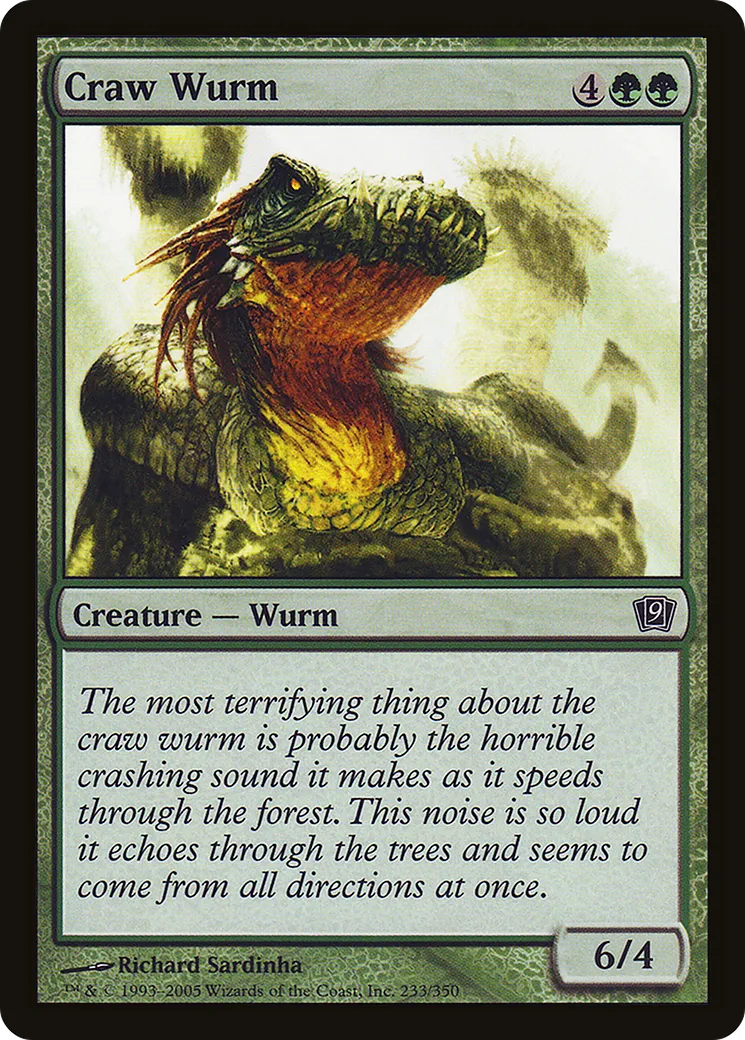 Guivre vorace — Ninth Edition — Magic: The Gathering
