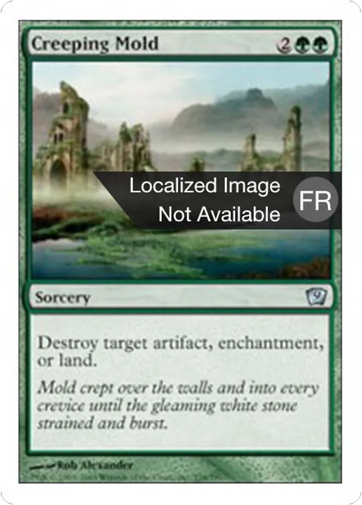 Moisissure rampante — Ninth Edition — Magic: The Gathering