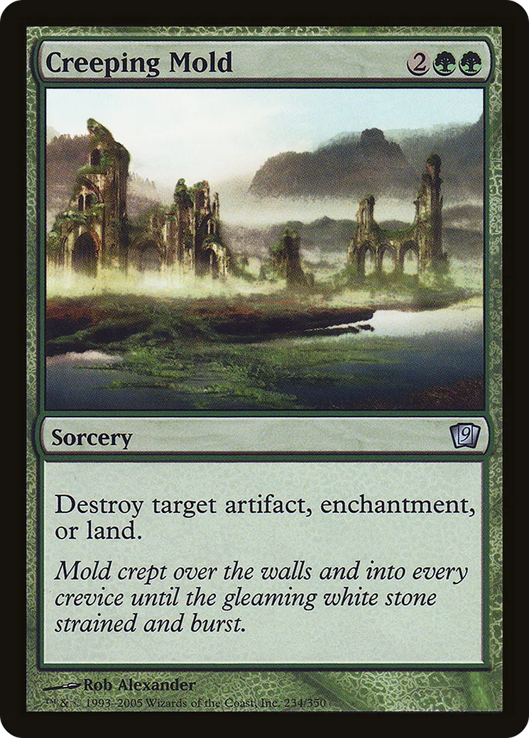 Moisissure rampante — Ninth Edition — Magic: The Gathering
