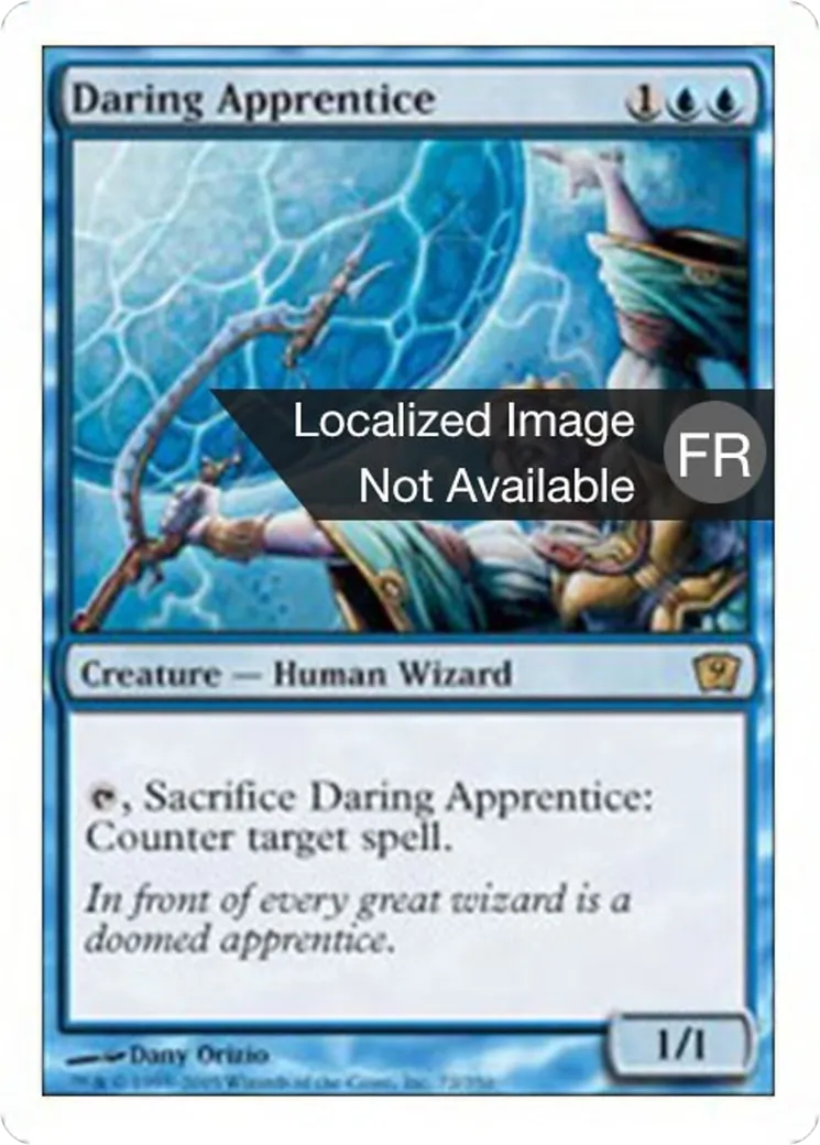 Apprentie audacieuse — Ninth Edition — Magic: The Gathering