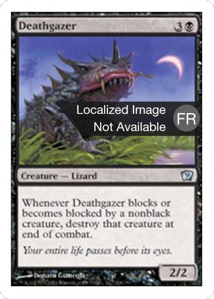 Œil-de-mort — Ninth Edition — Magic: The Gathering