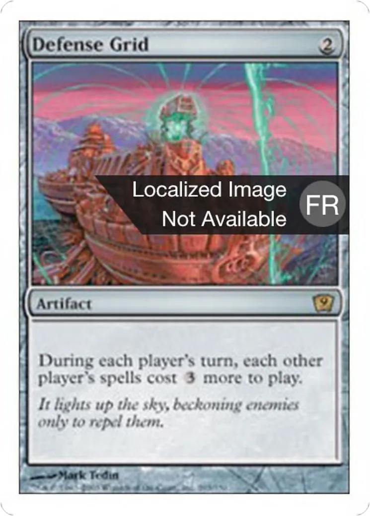Grille de défense — Ninth Edition — Magic: The Gathering