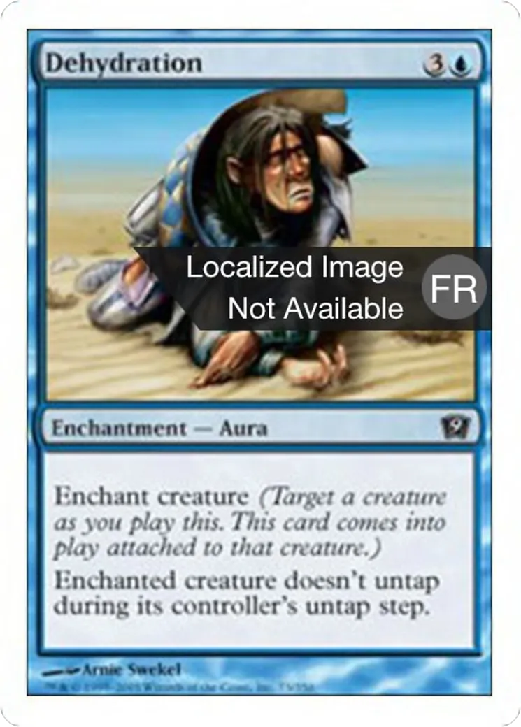 Déshydratation — Ninth Edition — Magic: The Gathering