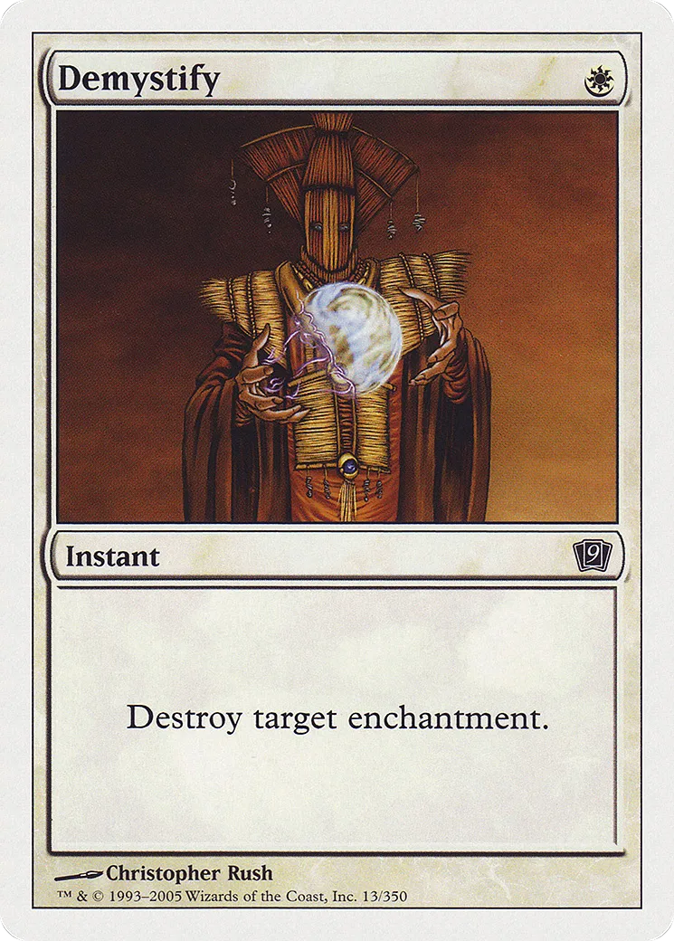 Démystification — Ninth Edition — Magic: The Gathering