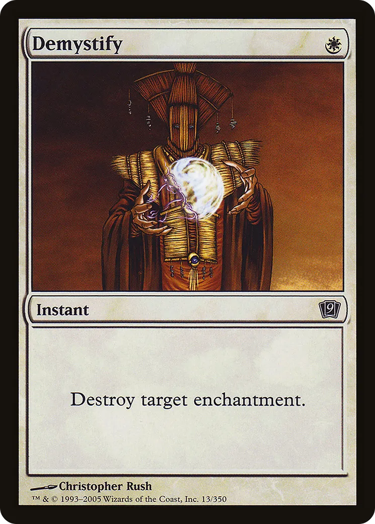 Démystification — Ninth Edition — Magic: The Gathering