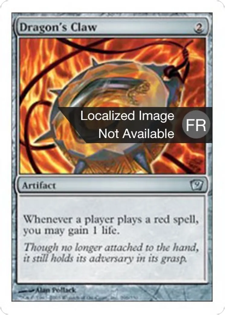 Griffe du dragon — Ninth Edition — Magic: The Gathering