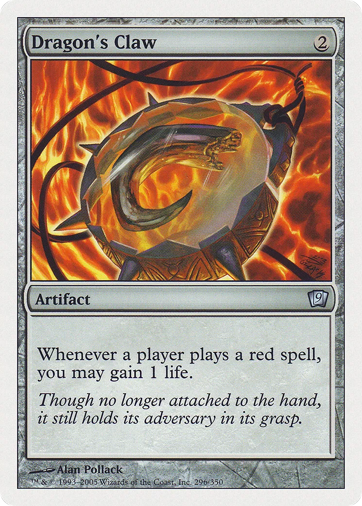 Dragon's Claw — Ninth Edition — Magic: The Gathering