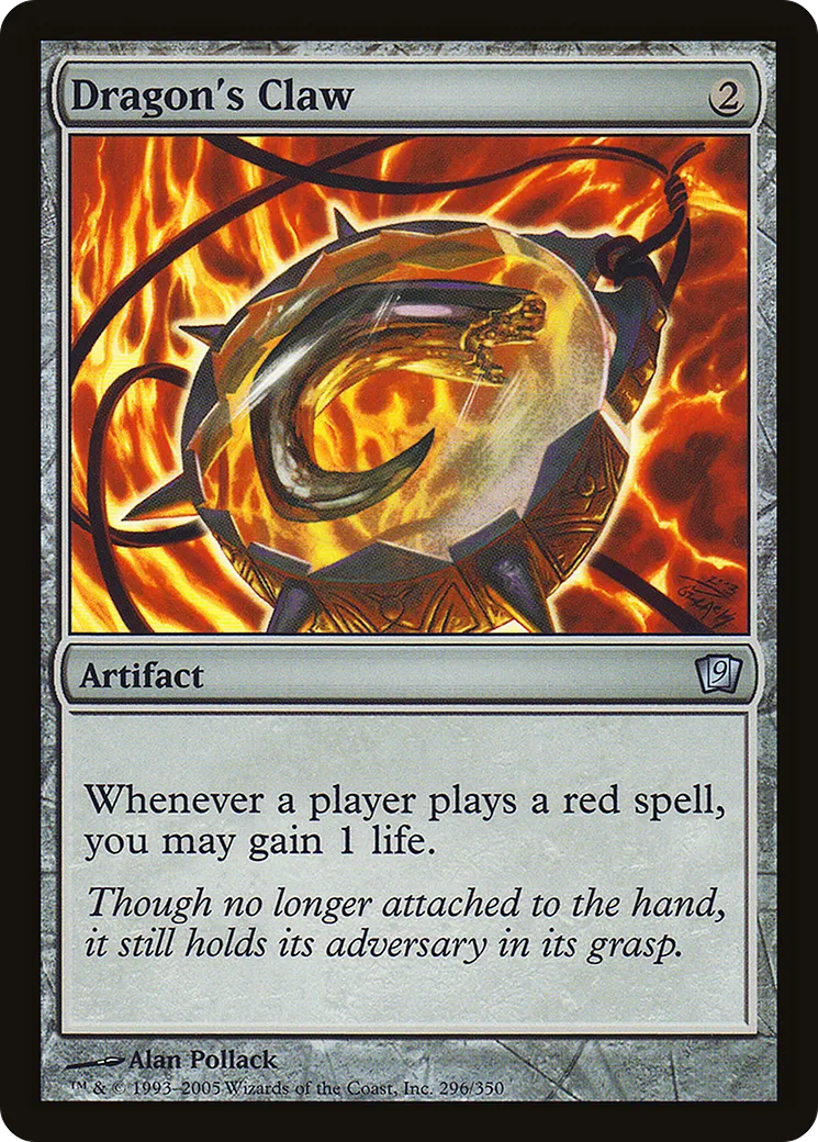 Dragon's Claw — Ninth Edition — Magic: The Gathering