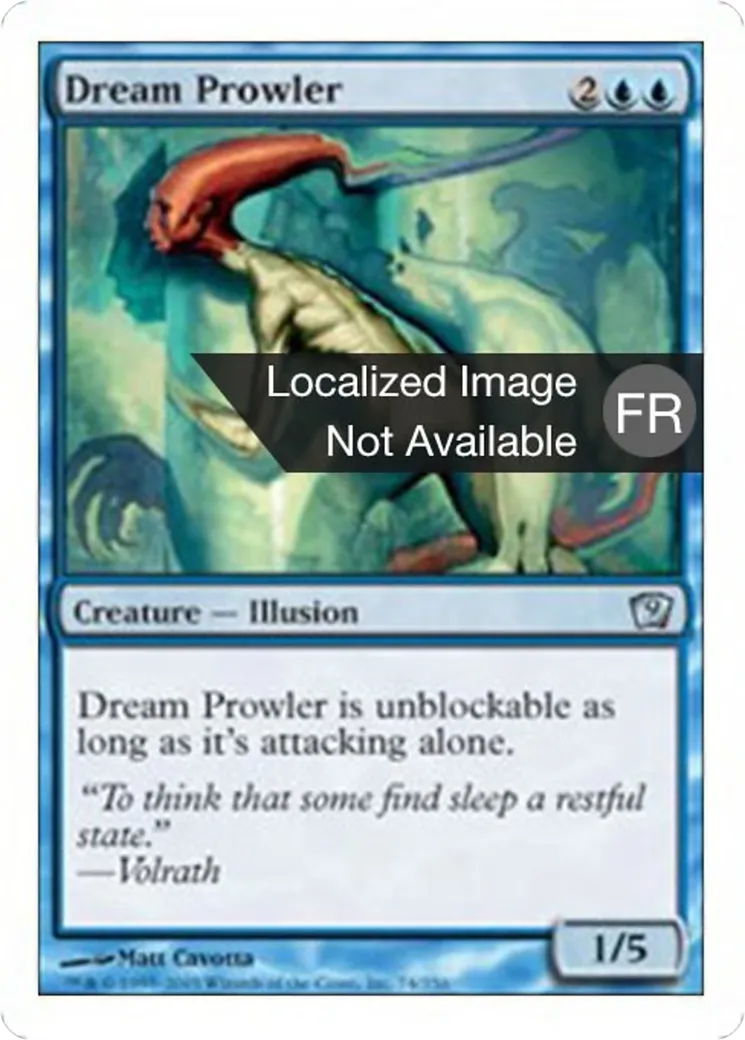 Rôdeur des rêves — Ninth Edition — Magic: The Gathering