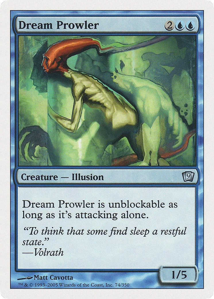 Dream Prowler — Ninth Edition — Magic: The Gathering