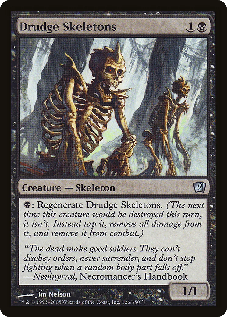 Drudge Skeletons — Ninth Edition — Magic: The Gathering