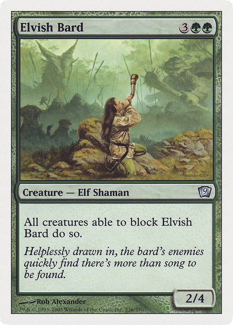 Elvish Bard — Ninth Edition — Magic: The Gathering