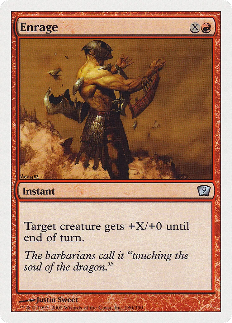 Enrage — Ninth Edition — Magic: The Gathering