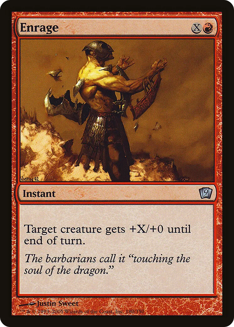 Enrage — Ninth Edition — Magic: The Gathering