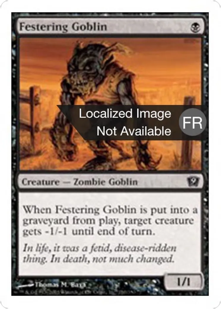 Gobelin pourrissant — Ninth Edition — Magic: The Gathering
