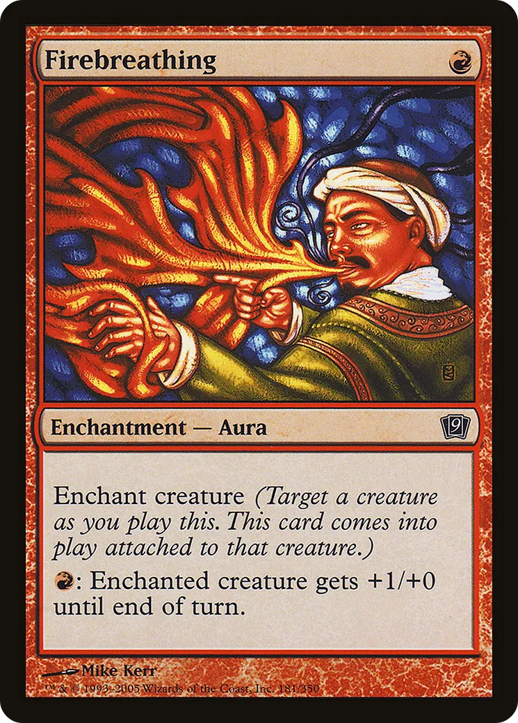 Firebreathing — Ninth Edition — Magic: The Gathering