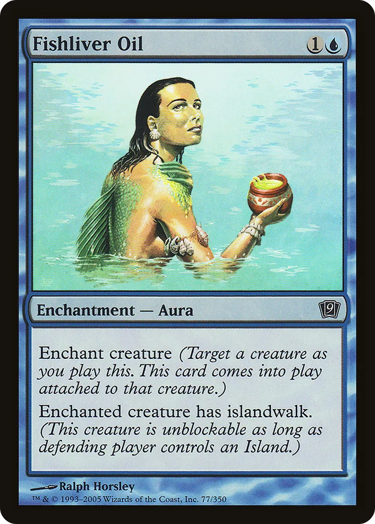 Fishliver Oil — Ninth Edition — Magic: The Gathering