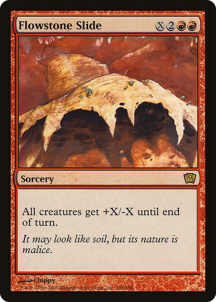 Flowstone Slide — Ninth Edition — Magic: The Gathering
