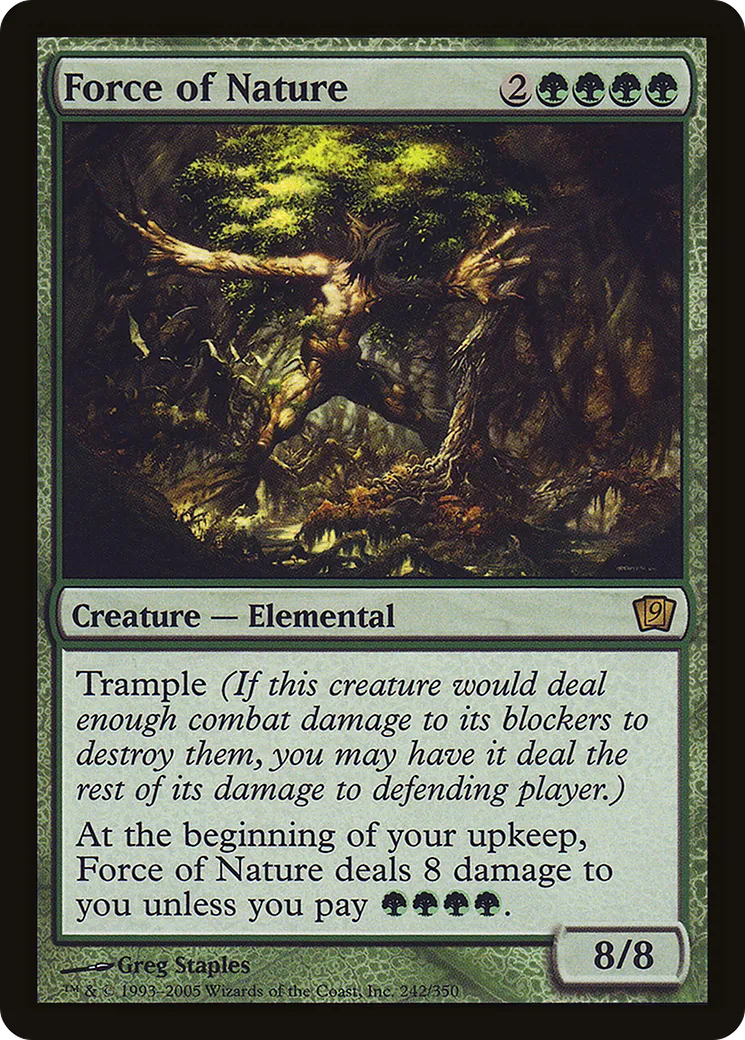 Force de la Nature — Ninth Edition — Magic: The Gathering