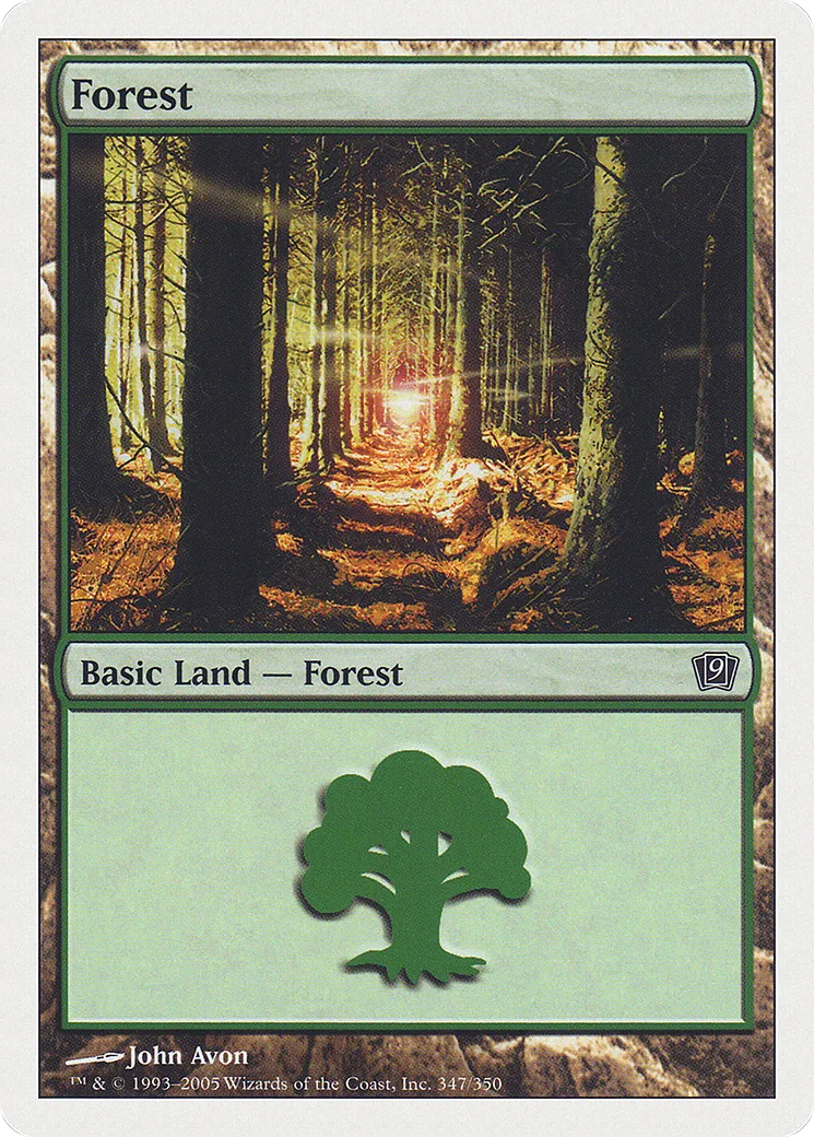 Forest — Ninth Edition — Magic: The Gathering