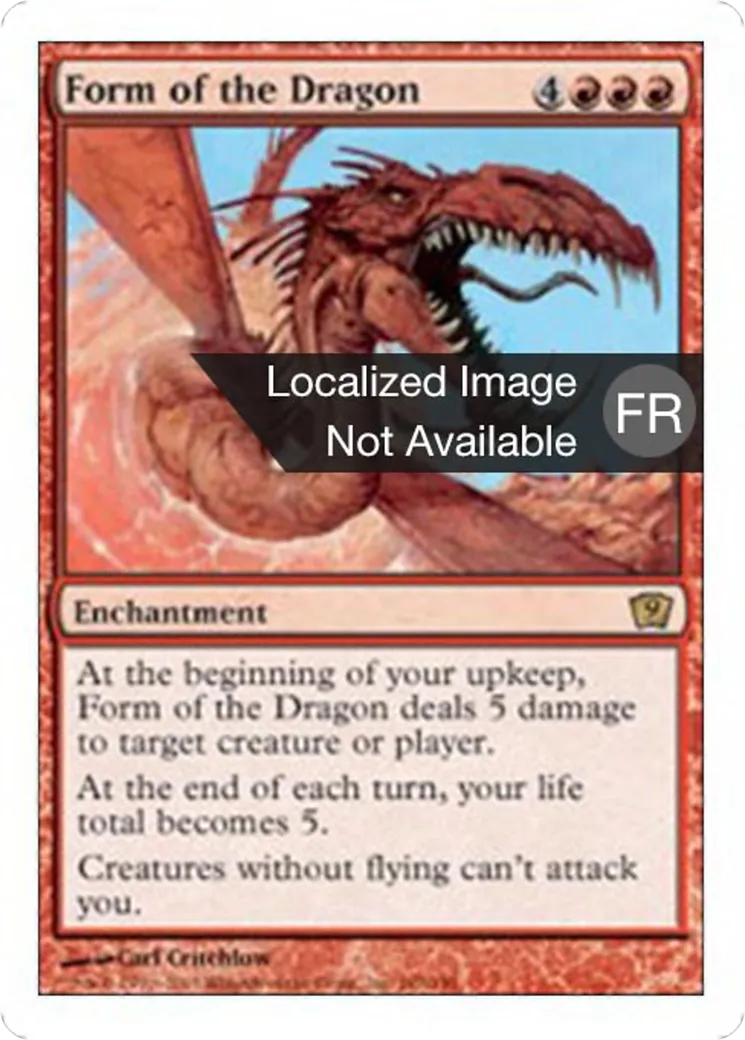 Forme du dragon — Ninth Edition — Magic: The Gathering