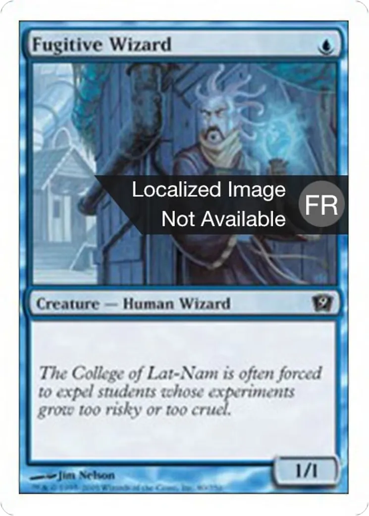 Sorcier fugitif — Ninth Edition — Magic: The Gathering