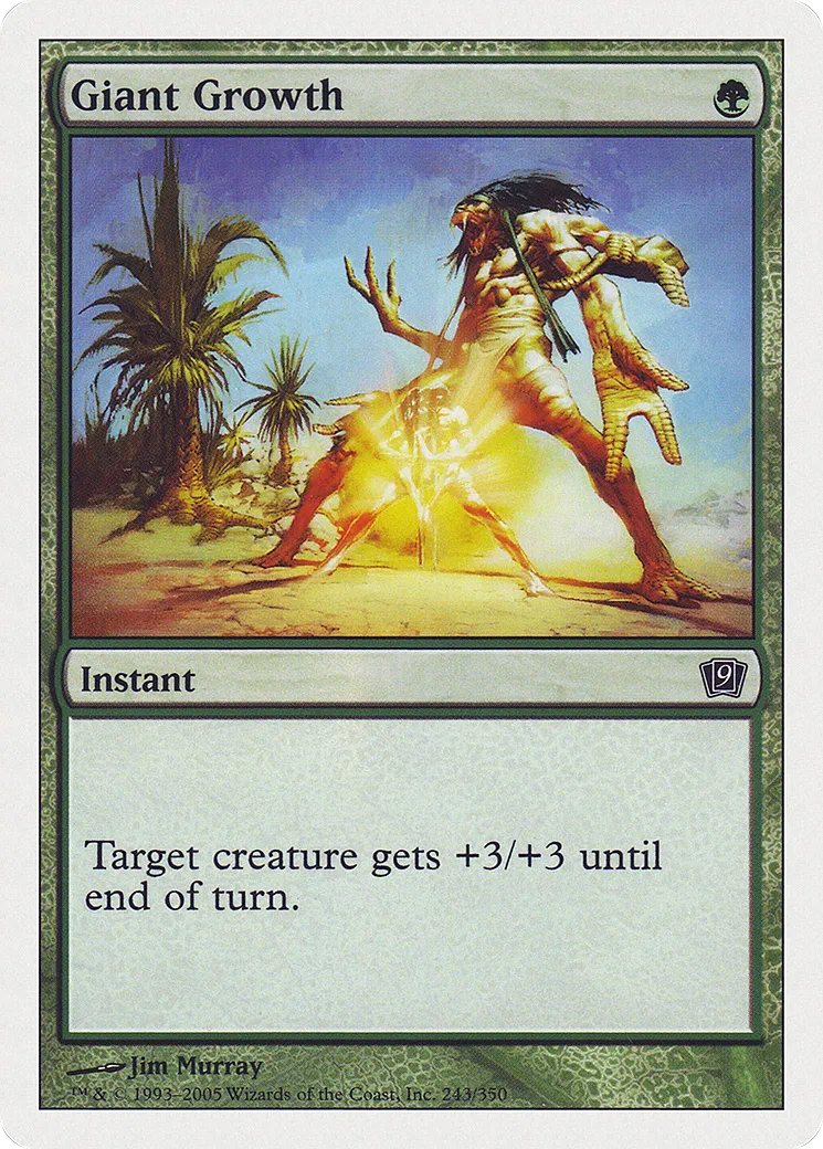 Croissance gigantesque — Ninth Edition — Magic: The Gathering