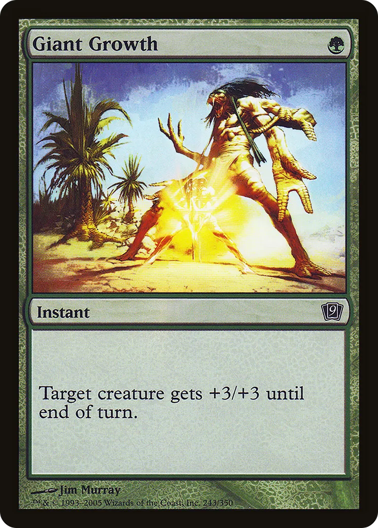 Croissance gigantesque — Ninth Edition — Magic: The Gathering