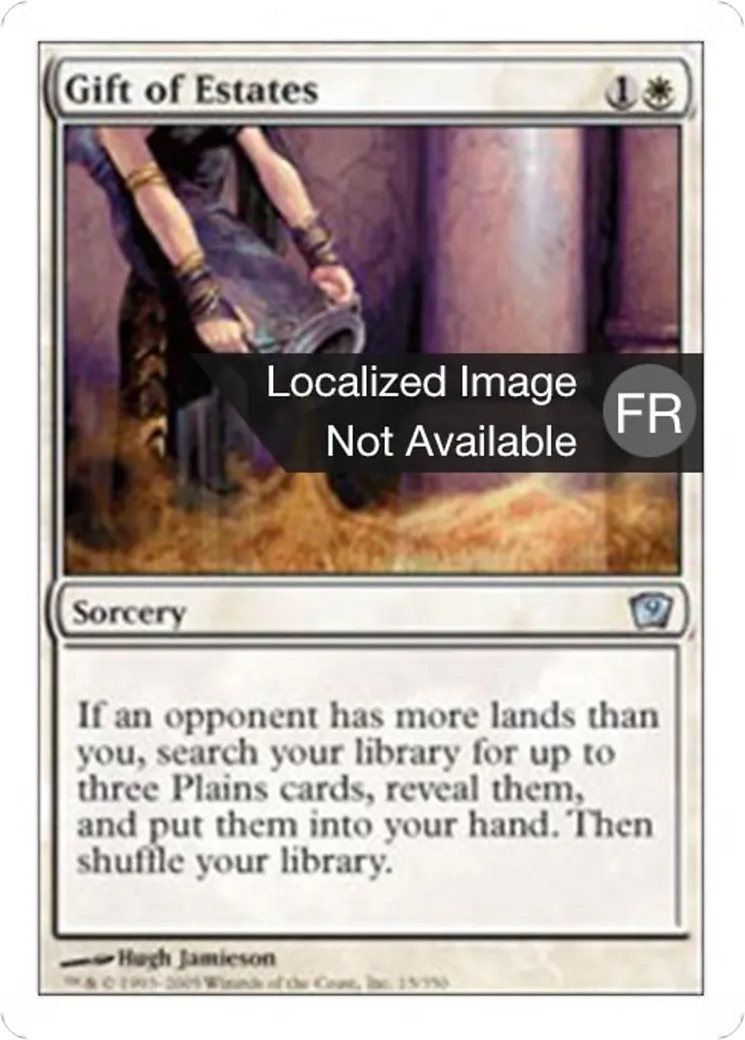 Don de domaines — Ninth Edition — Magic: The Gathering