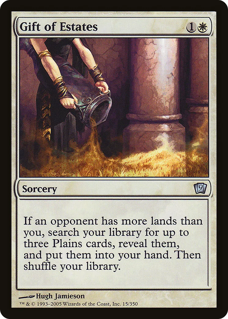 Gift of Estates — Ninth Edition — Magic: The Gathering