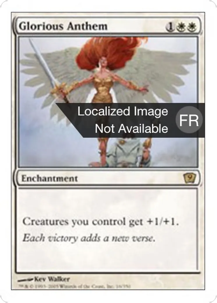 Antienne glorieuse — Ninth Edition — Magic: The Gathering