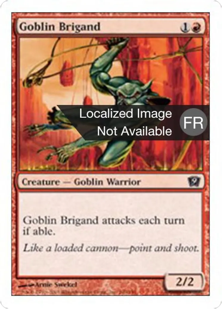 Brigand gobelin — Ninth Edition — Magic: The Gathering
