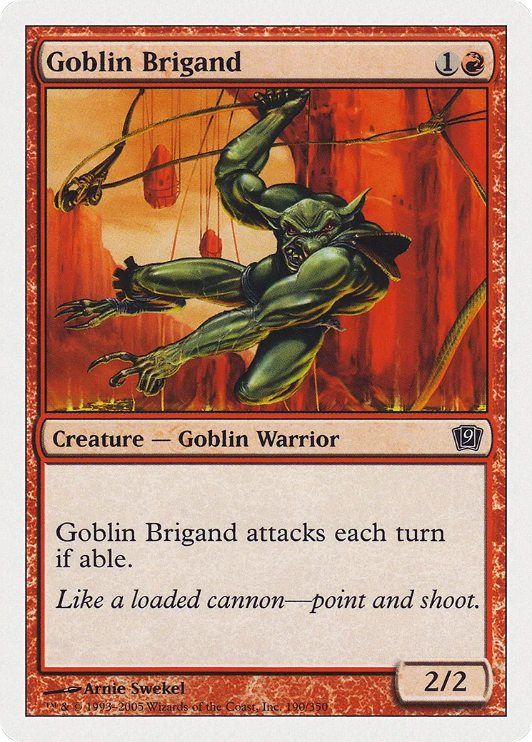 Goblin Brigand — Ninth Edition — Magic: The Gathering