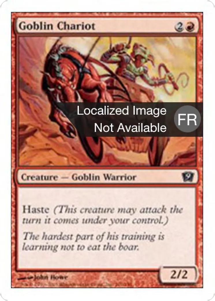 Chariot gobelin — Ninth Edition — Magic: The Gathering