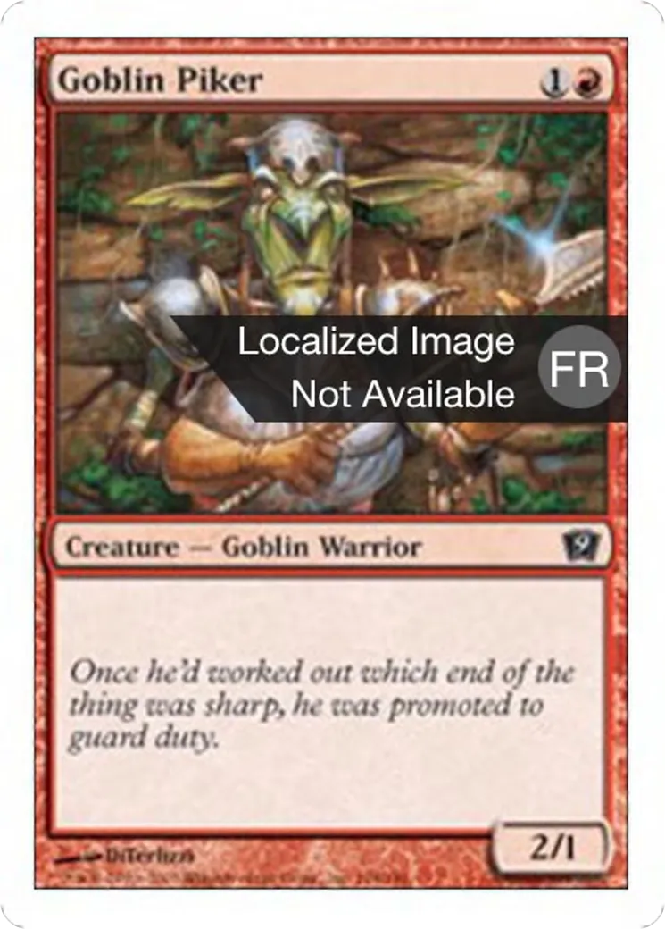 Piquier gobelin — Ninth Edition — Magic: The Gathering