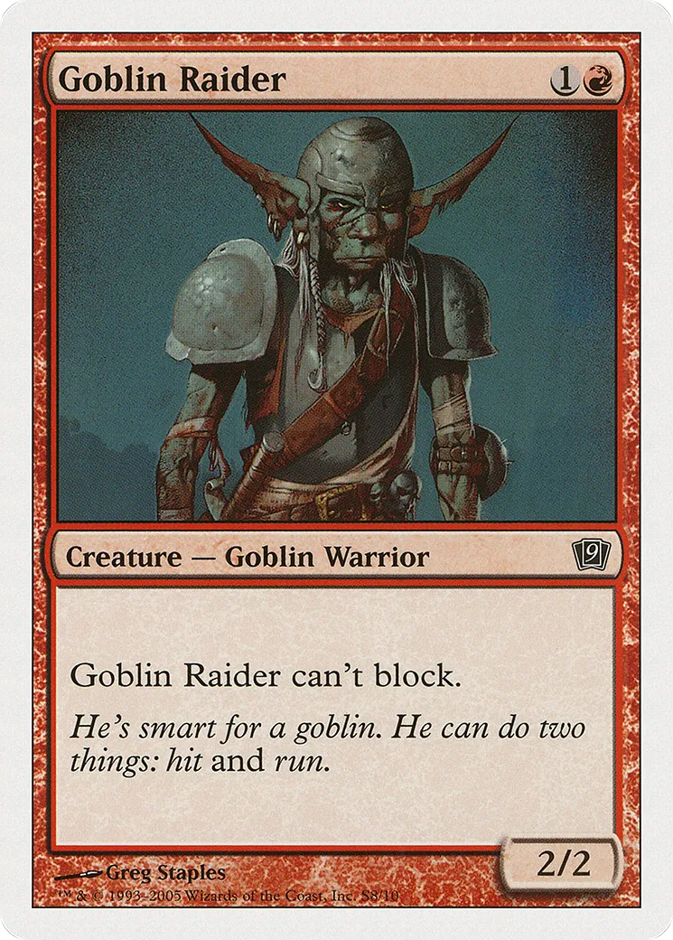 Pillard gobelin — Ninth Edition — Magic: The Gathering