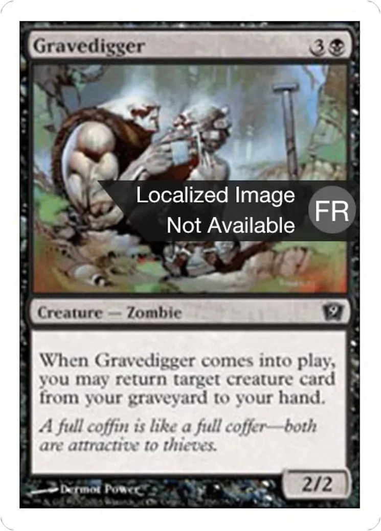 Fossoyeur — Ninth Edition — Magic: The Gathering