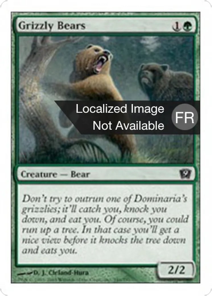 Grizzlis — Ninth Edition — Magic: The Gathering