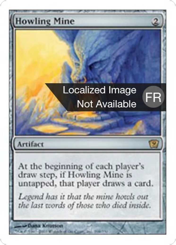 Mine rugissante — Ninth Edition — Magic: The Gathering