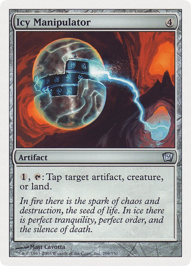 Icy Manipulator — Ninth Edition — Magic: The Gathering