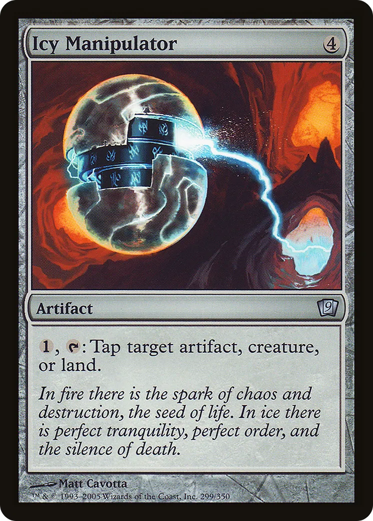 Icy Manipulator — Ninth Edition — Magic: The Gathering