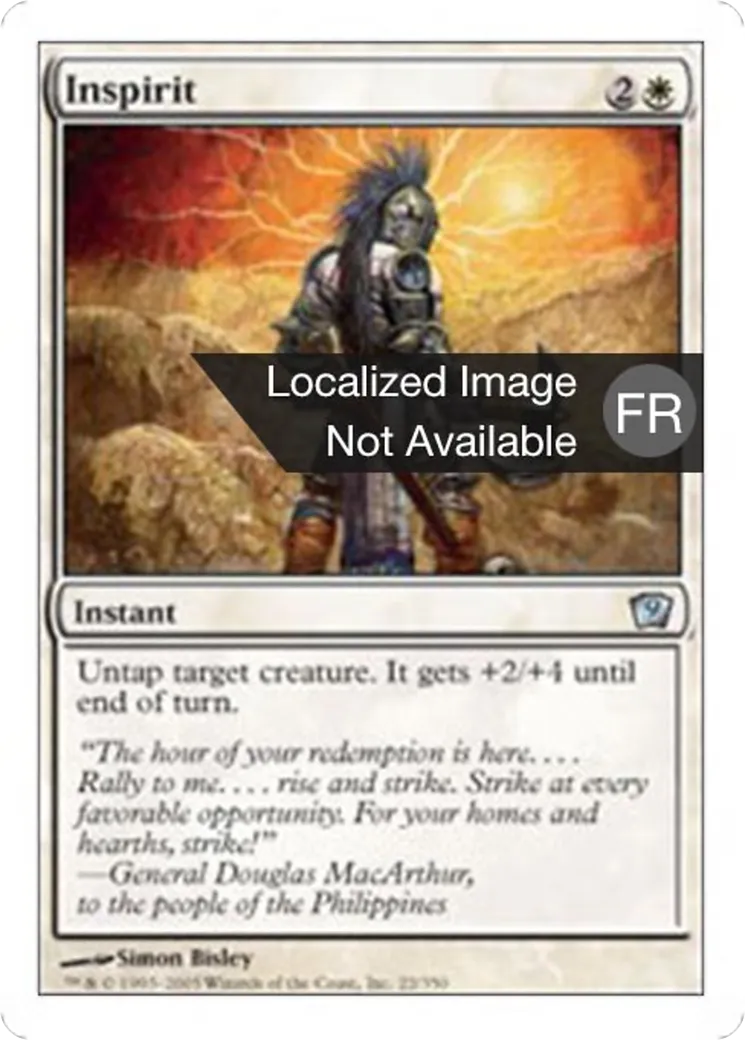Exhortation — Ninth Edition — Magic: The Gathering