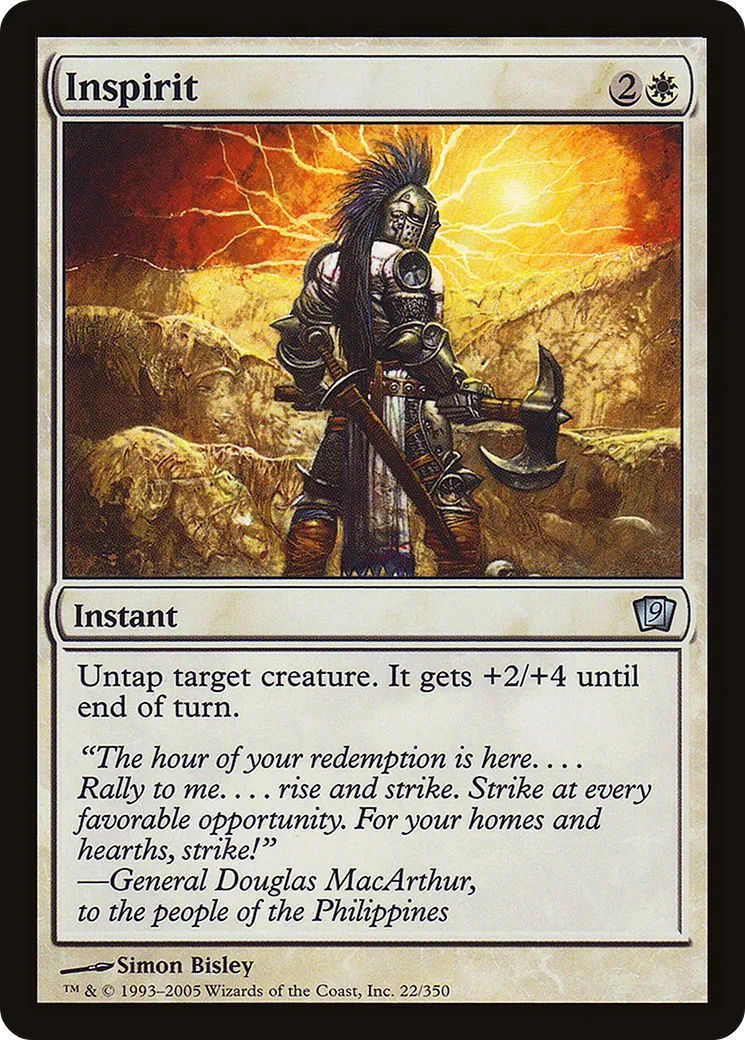 Inspirit — Ninth Edition — Magic: The Gathering