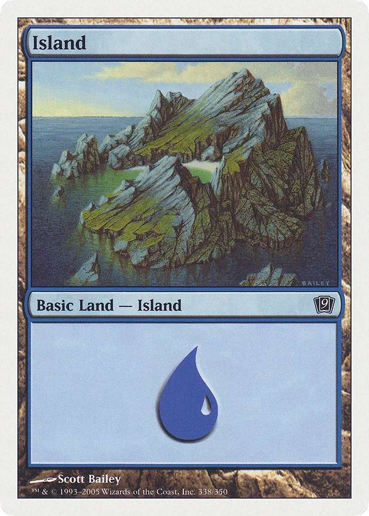Island — Ninth Edition — Magic: The Gathering