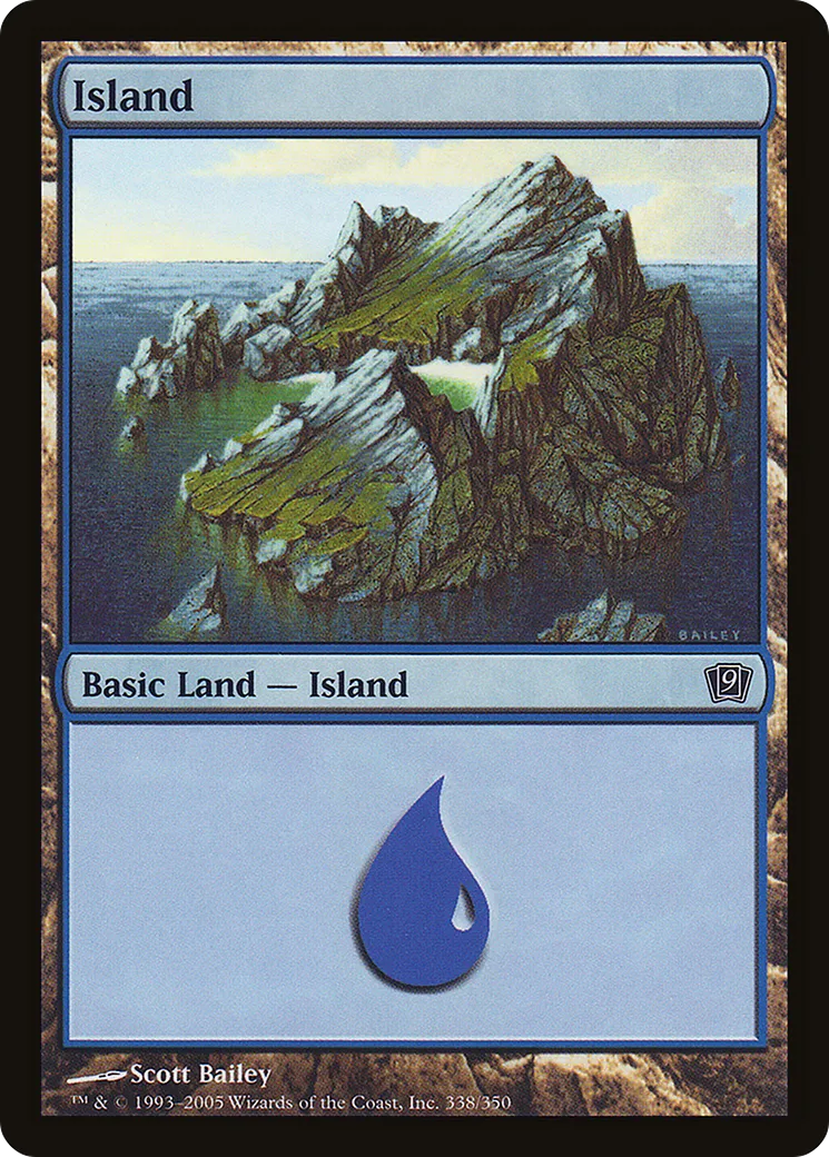 Island — Ninth Edition — Magic: The Gathering