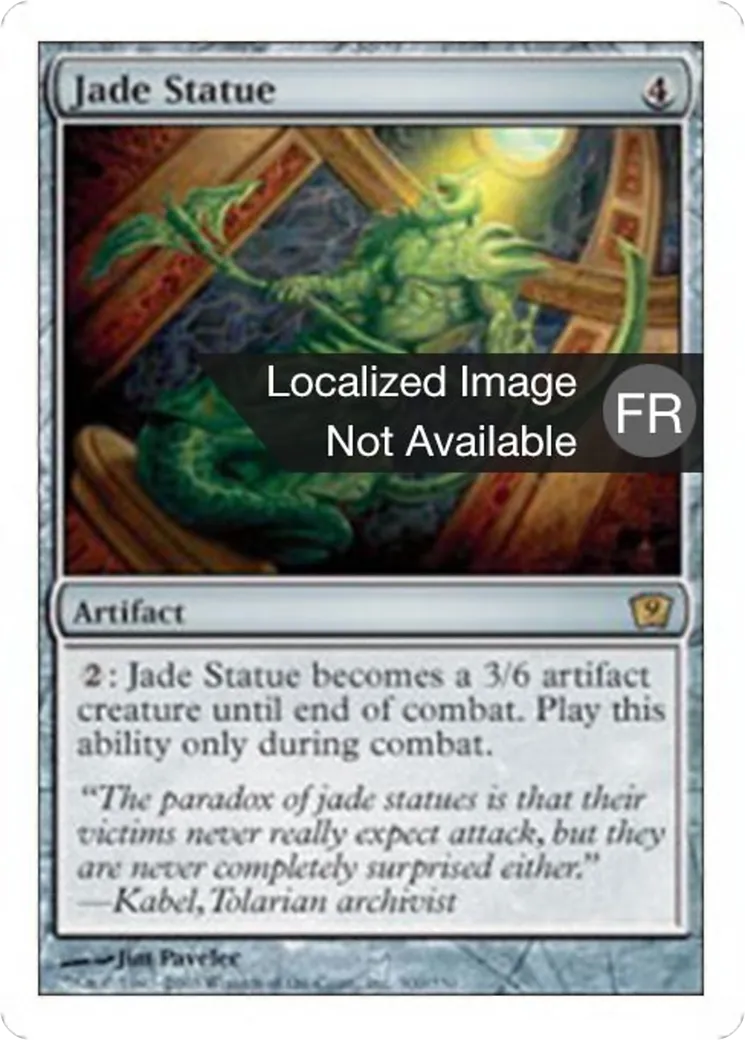 Statue de jade — Ninth Edition — Magic: The Gathering
